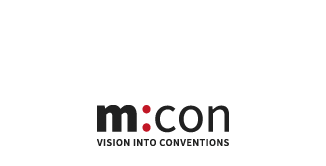 Logo m:con congress center Mannheim